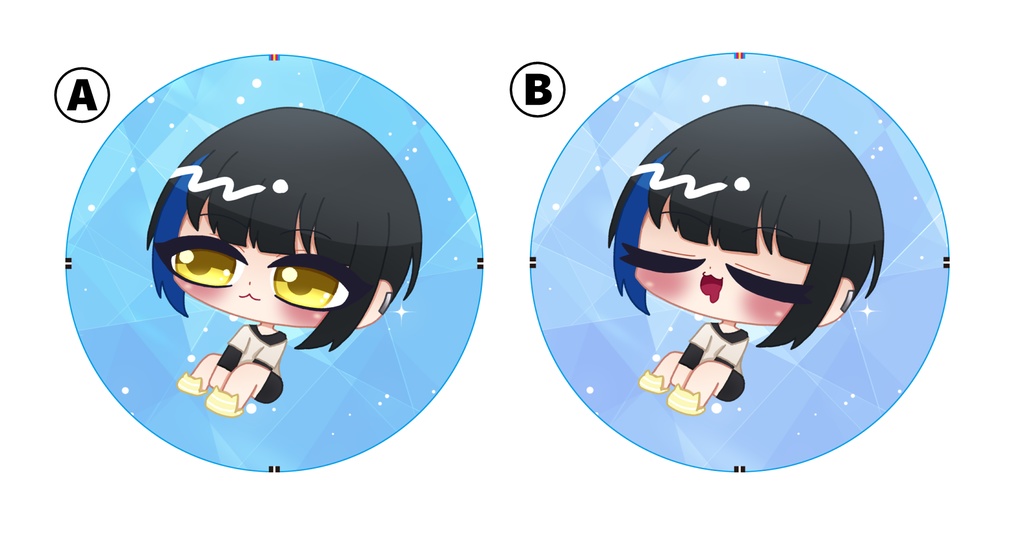 【2周年記念】ホログラム缶バッジ