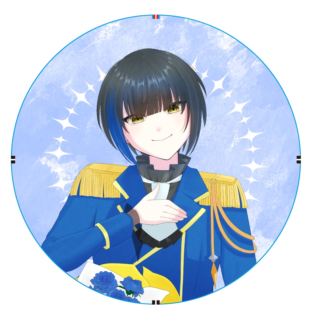 【2周年記念】ホログラム缶バッジ