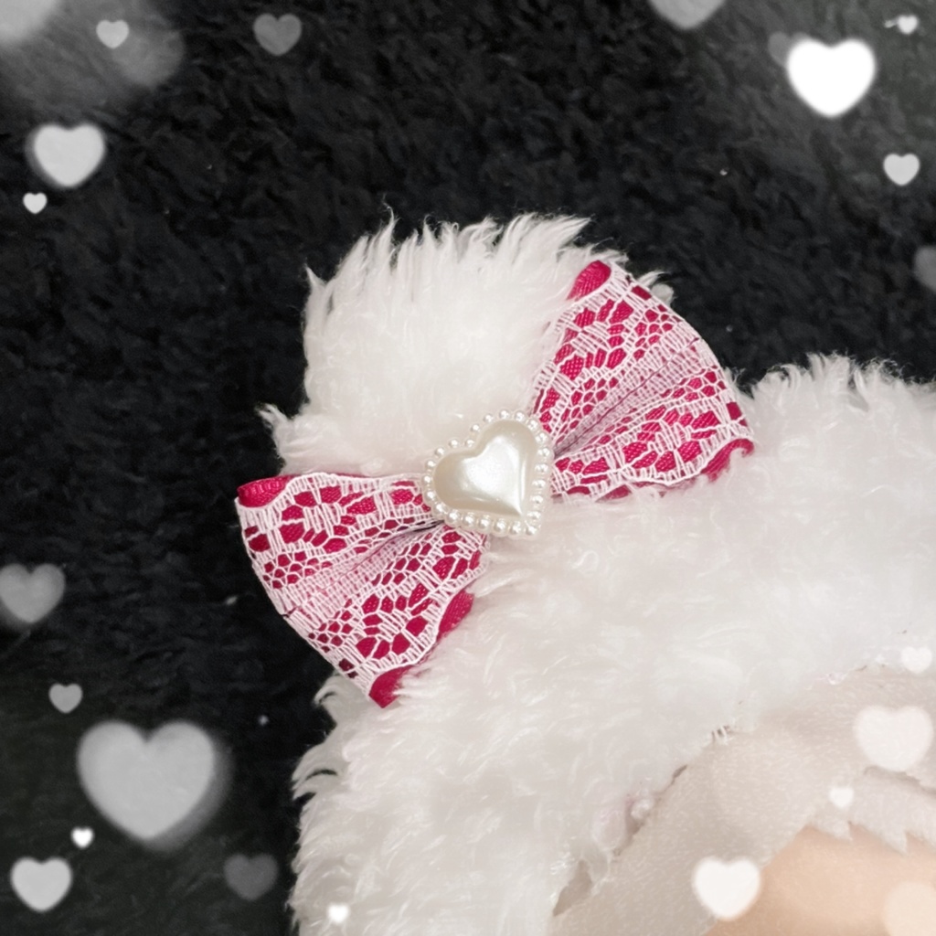 ゴシック調ボルドーくまさん♡