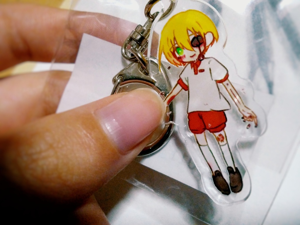ルイのアクリルキーホルダー