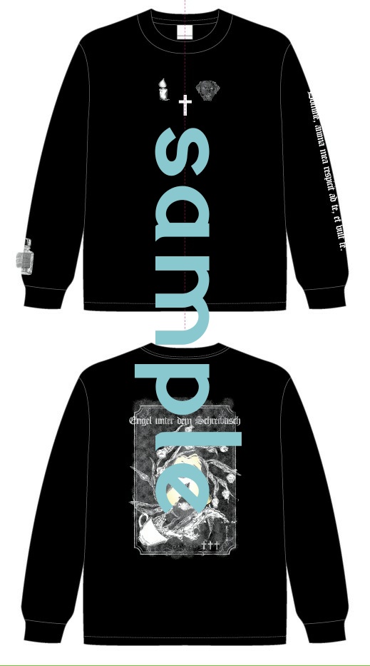 『机の下の天使』イメージロングTシャツ