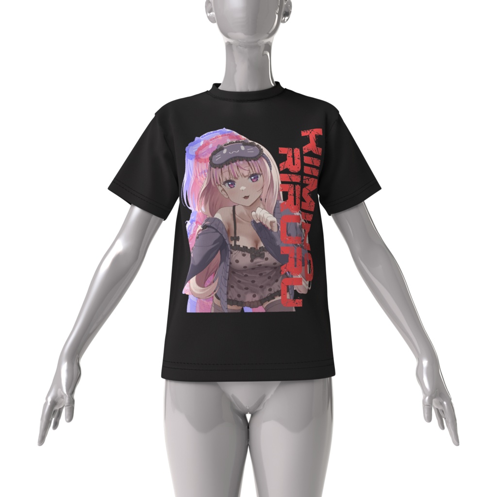 りるの鎧♥黒-選ばれし者の装備-【2026りるちん誕生祭】