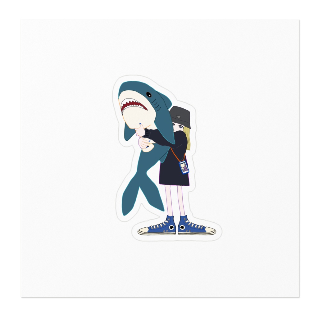 サメバケハ女子(小さいサイズ)