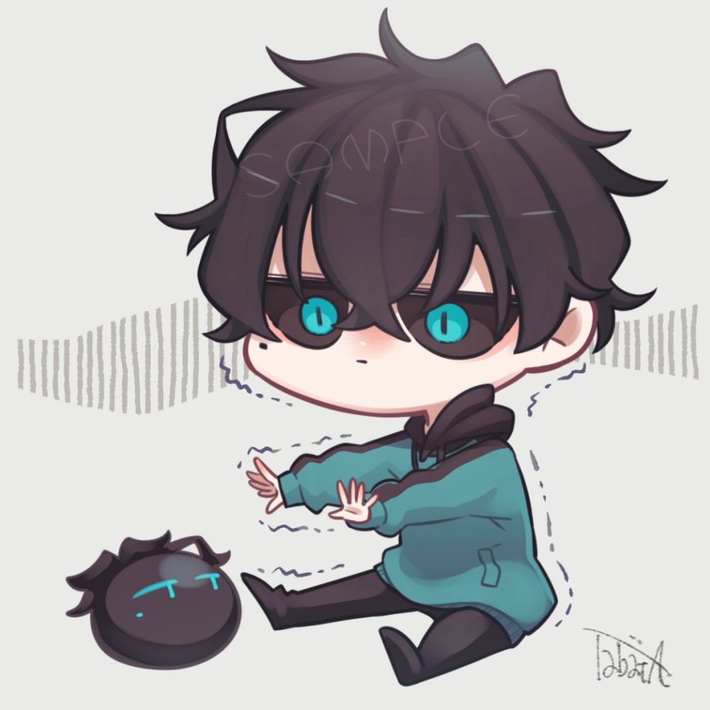 【田代理】アクリルキーホルダー【代理三分割】