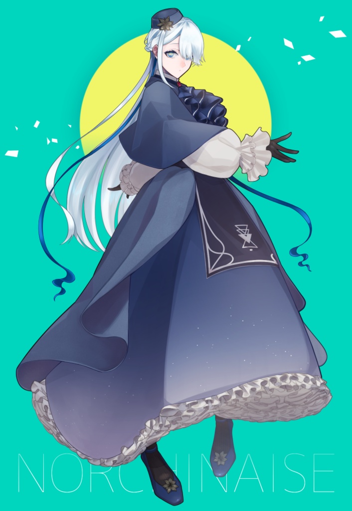 【ノルチネーゼ】ポストカード【コハクトウ】