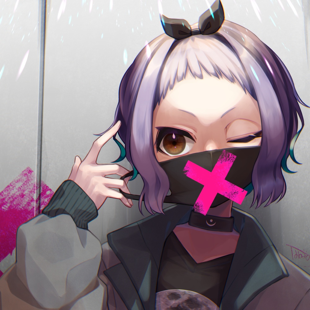 【マカロMM】バッテンNG　ポストカード【コハクトウ】