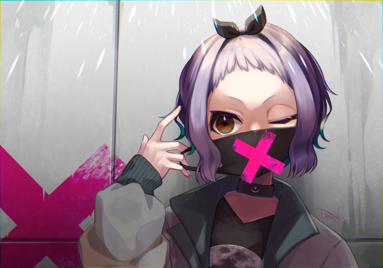 【マカロMM】バッテンNG ポストカード【コハクトウ】