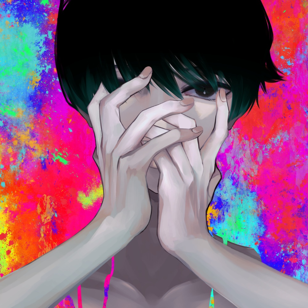 溢　ポストカード【創作イラスト】