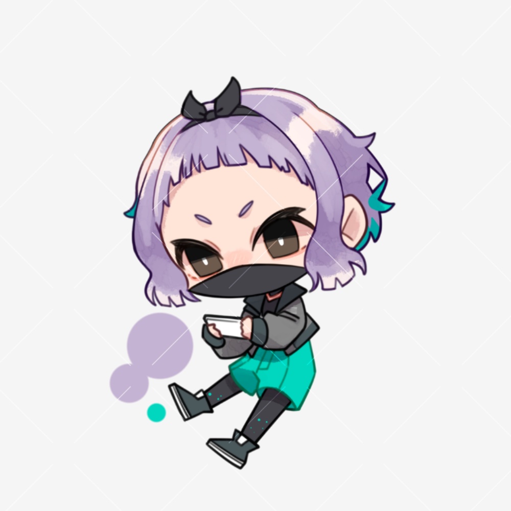 【マカロMM】アクリルキーホルダー【コハクトウ】