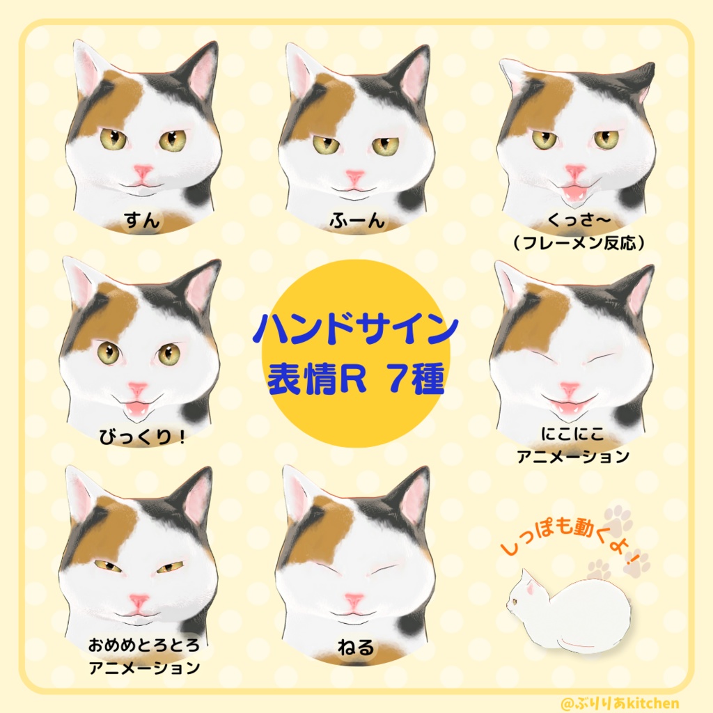 おそうじねこちゃん-osoujiNEKOchan-【オリジナル3Dモデル】