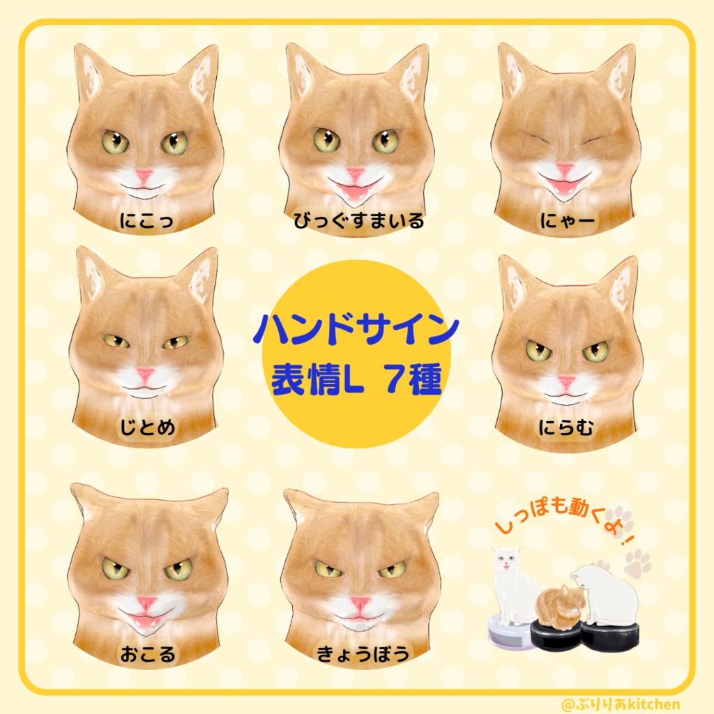 おそうじねこちゃん-osoujiNEKOchan-【オリジナル3Dモデル】