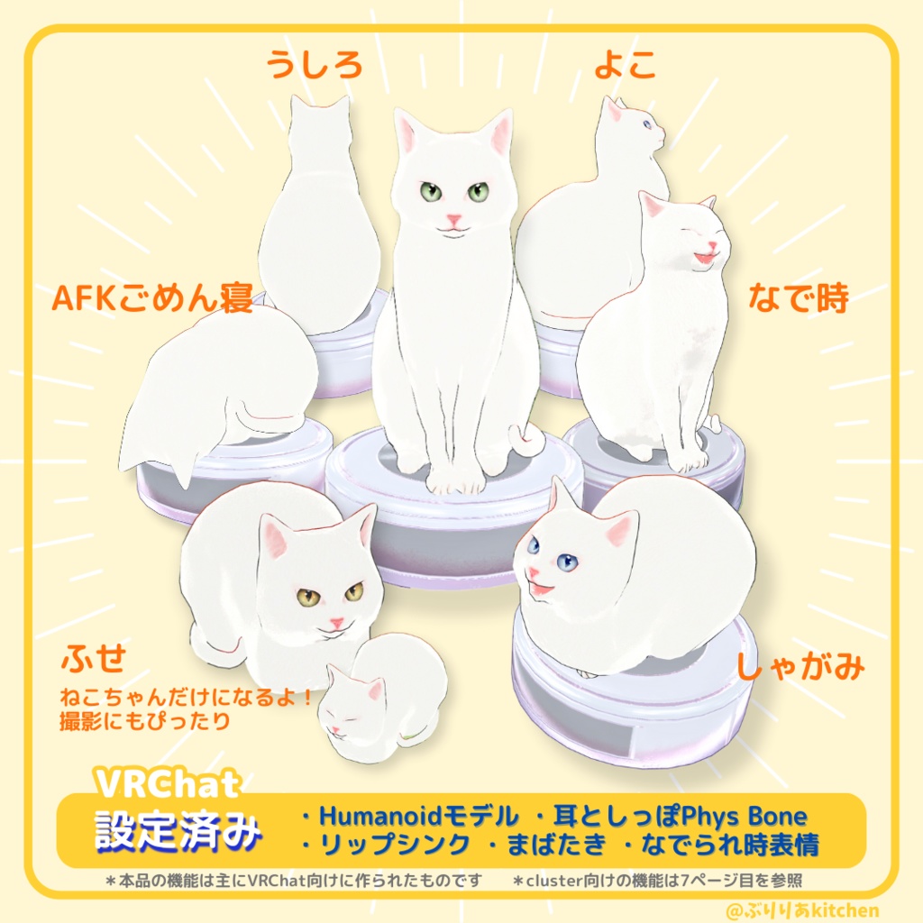 おそうじねこちゃん-osoujiNEKOchan-【オリジナル3Dモデル】