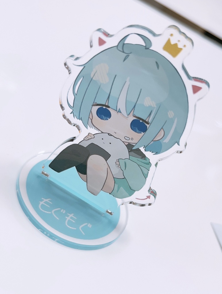 もぐやー アクリルスタンド70×70mm