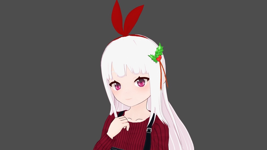 ウィンターヘアアクセ