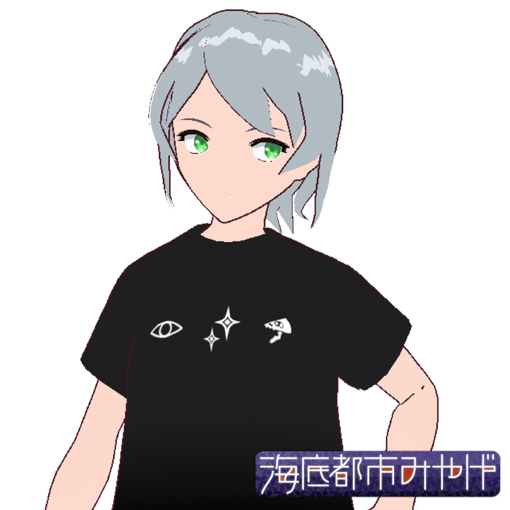 推しマTシャツ for VRoid