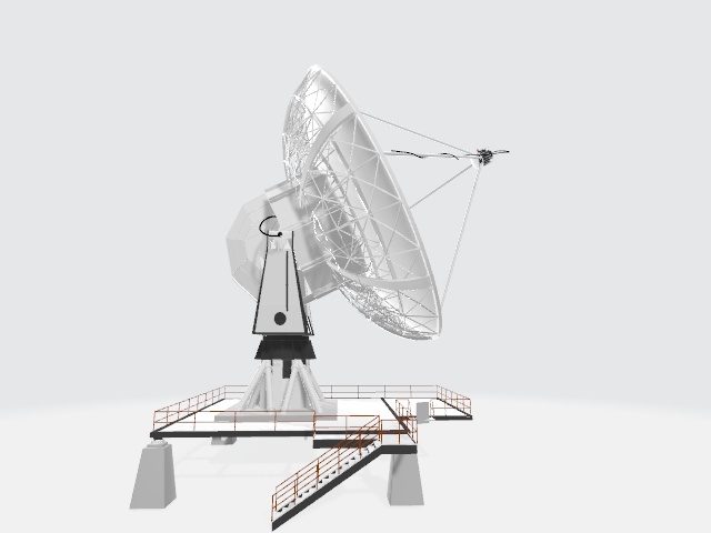 アンテナ（３D素材、FBX）