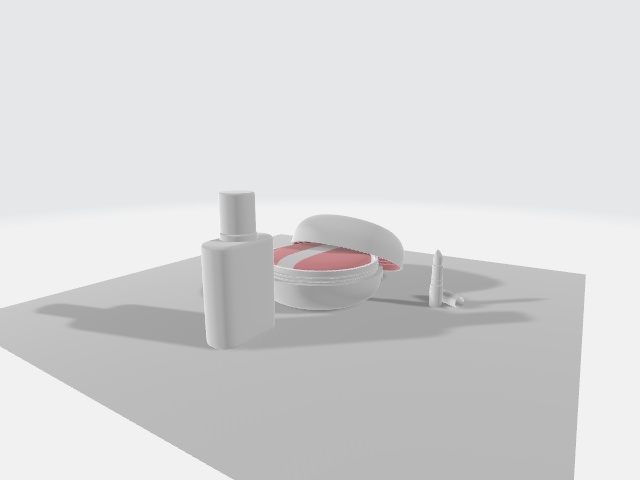 化粧品（３D素材、FBX）