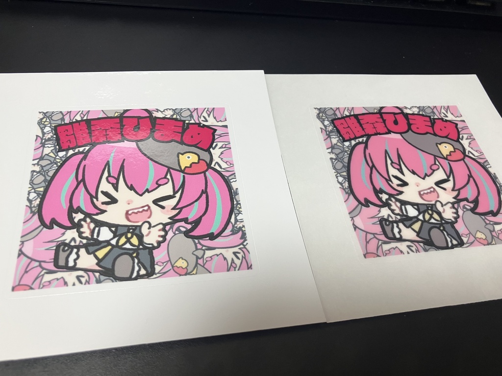 雛森ひまめ ステッカー