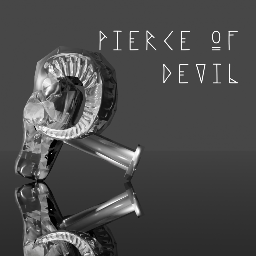 head of devil (Ring,Pierce)