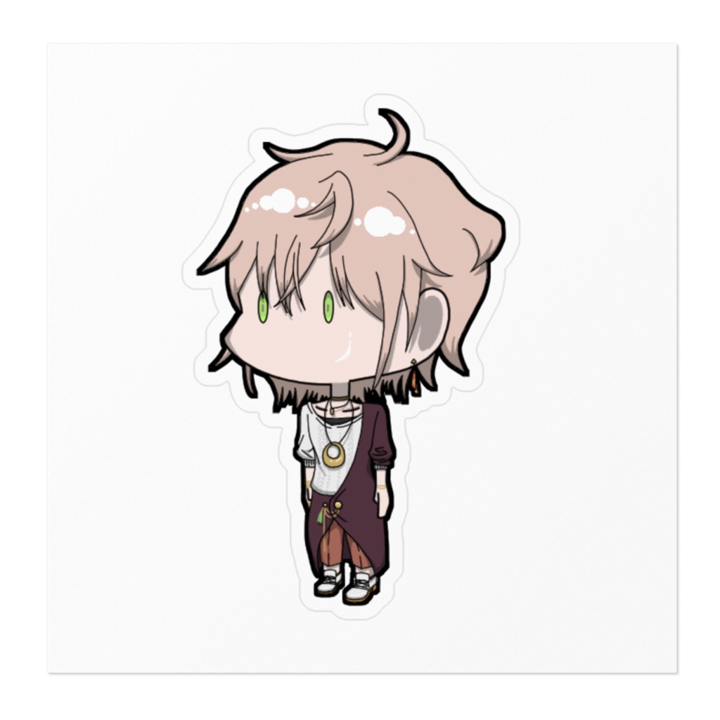 【非公式】ちび律可ステッカー