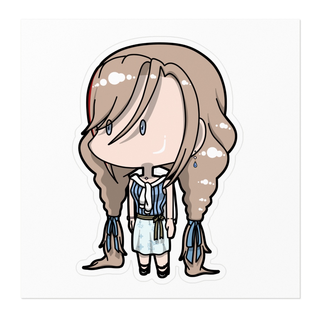 【非公式】ちび夏芽ステッカー