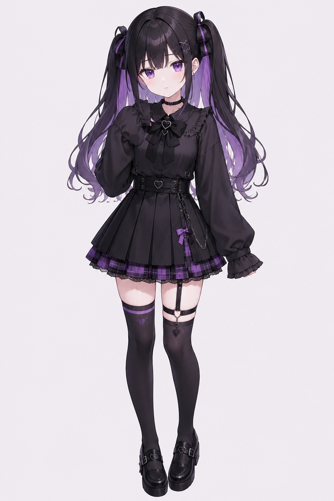 立ち絵素材 地雷系女子