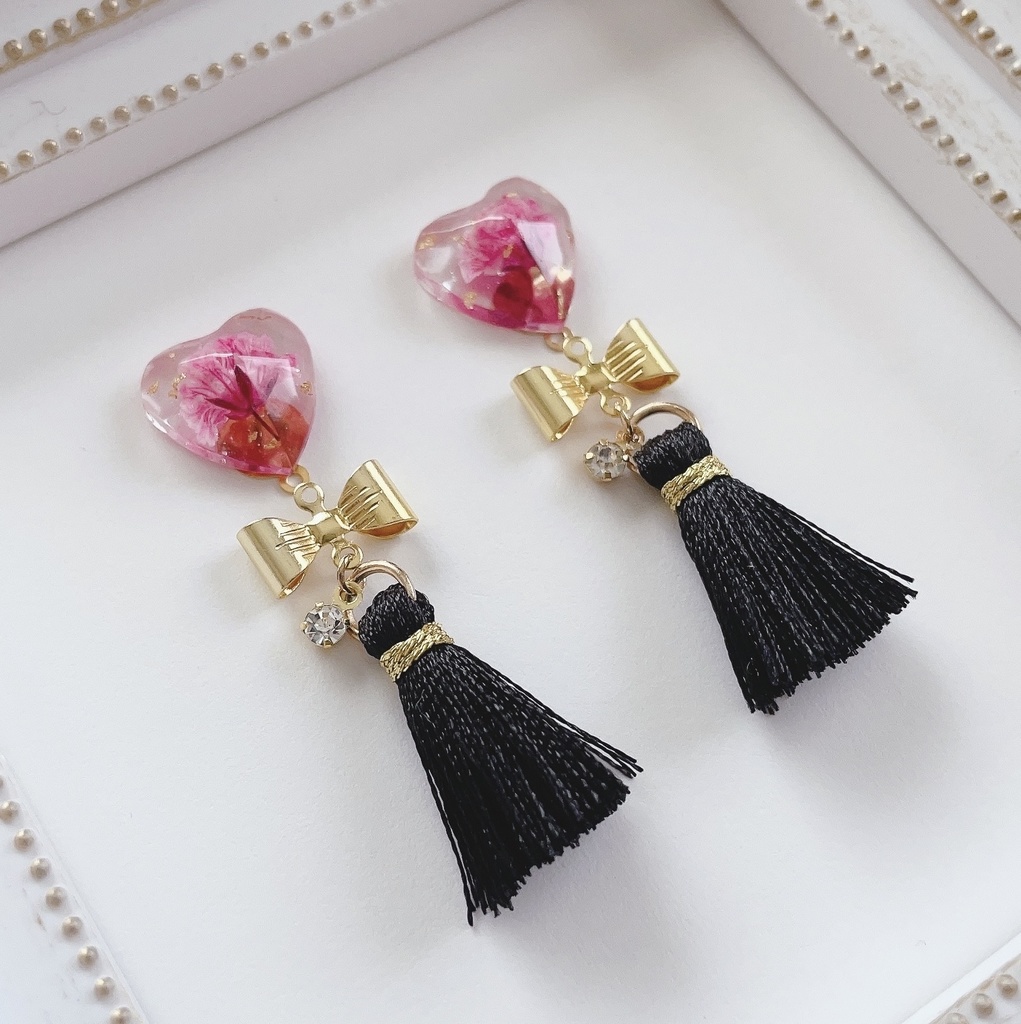 キュアブラック モチーフピアス・イヤリング