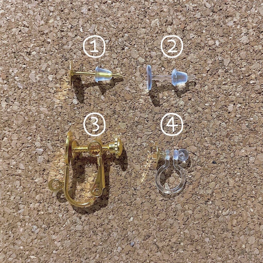 キュアブラック モチーフピアス・イヤリング