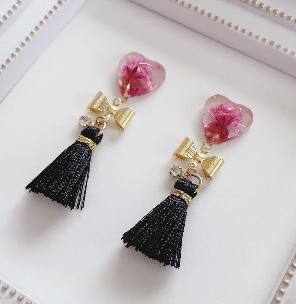 キュアブラック モチーフピアス・イヤリング