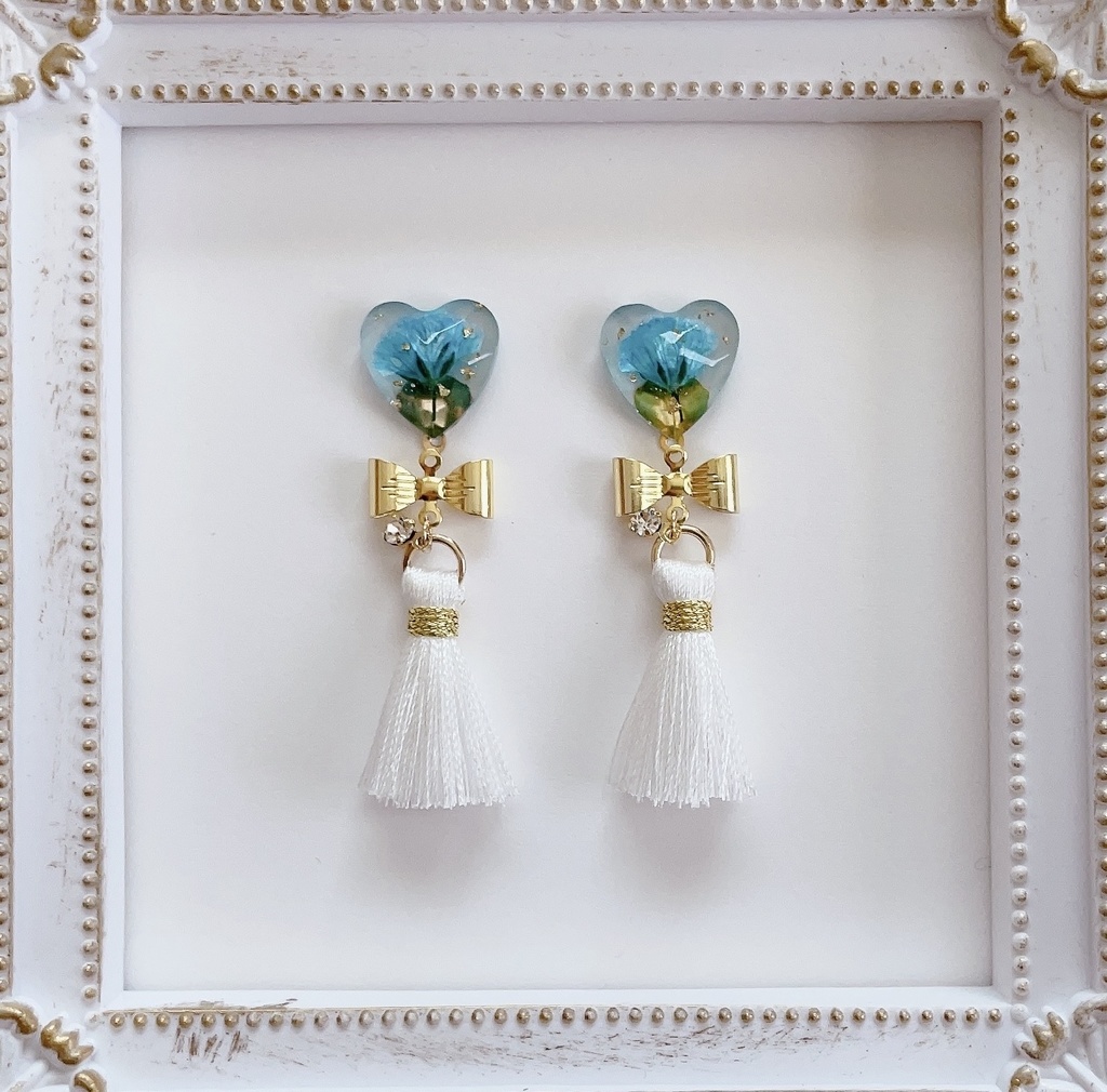 キュアホワイト モチーフピアス・イヤリング