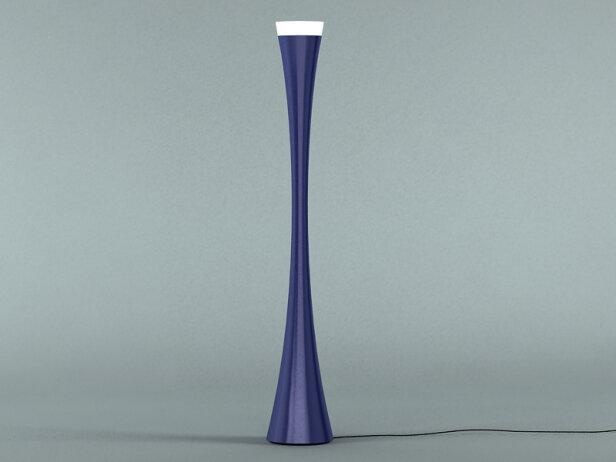 ミニマルフロアライト - Luna Twist Floor Lamp