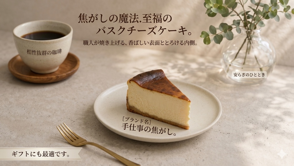 バスクニューヨークチーズケーキ - BaskNewYorkCheeseCake