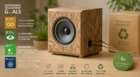 圧縮木材スピーカー - Wood Composite Speaker