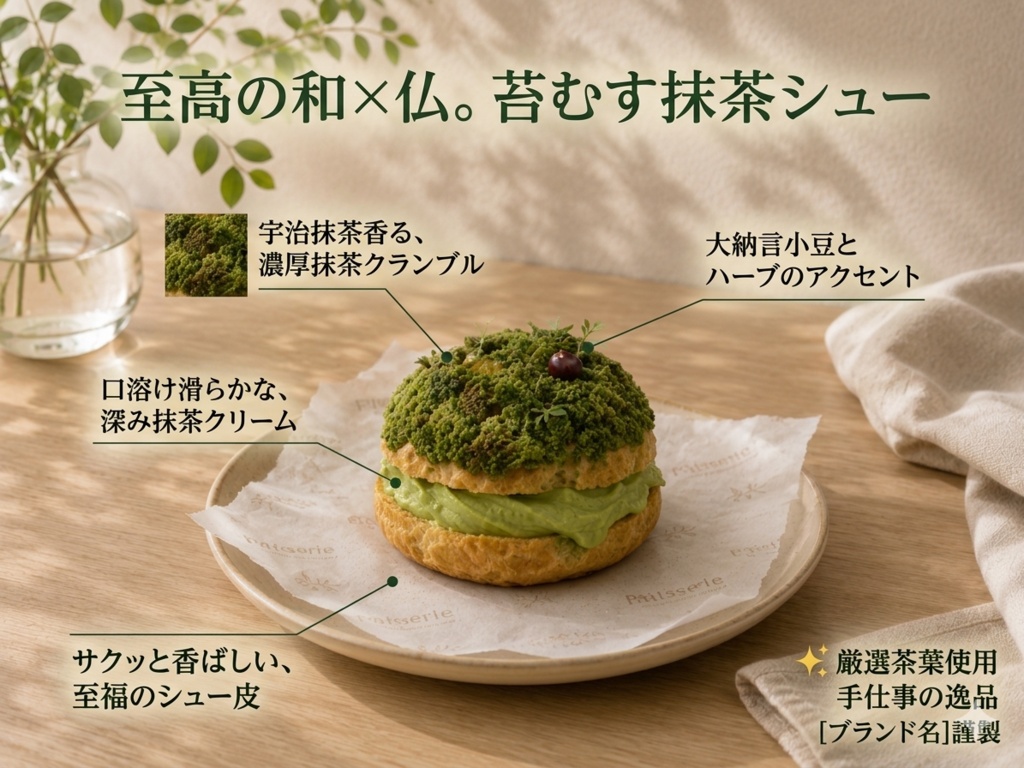 森翠シュー - Forest Matcha Choux