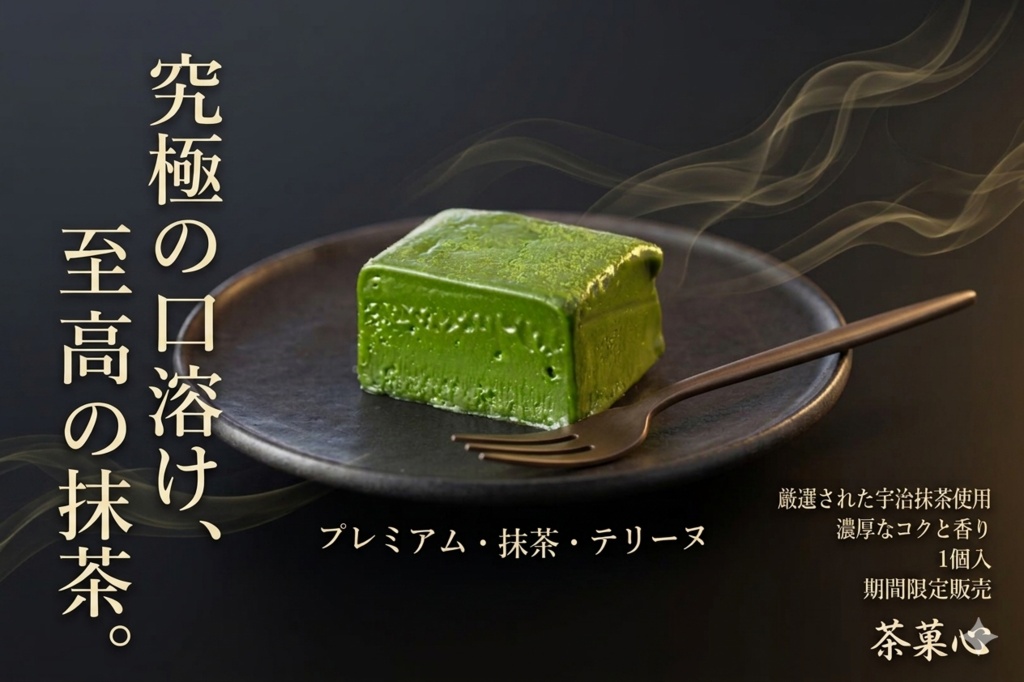 静寂の抹茶テリーヌ - Silent Matcha Terrine