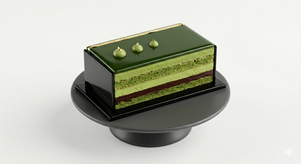 宇治抹茶オペラケーキ - Luxury Uji Matcha Opera