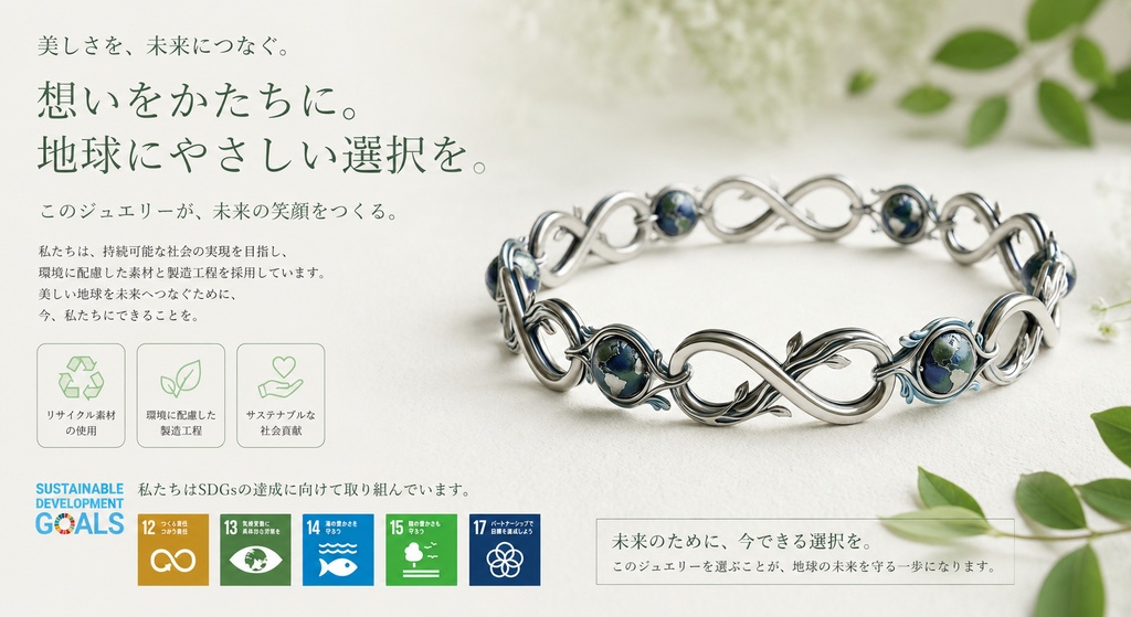 地球循環アンクレット - Infinity Earth Anklet