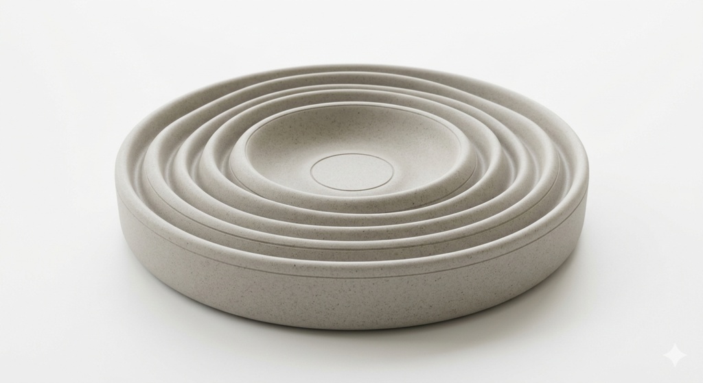 再生素材トレイ - SustainableMulti-PurposeRingTray