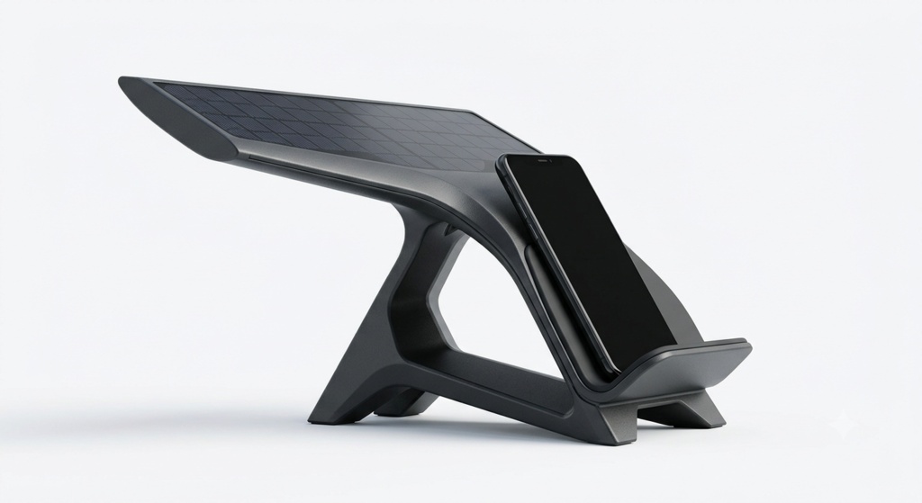 ソーラー充電スマホスタンド - SolarWing Stand