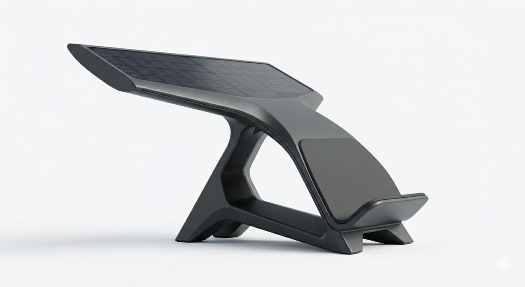 ソーラー充電スマホスタンド - SolarWing Stand