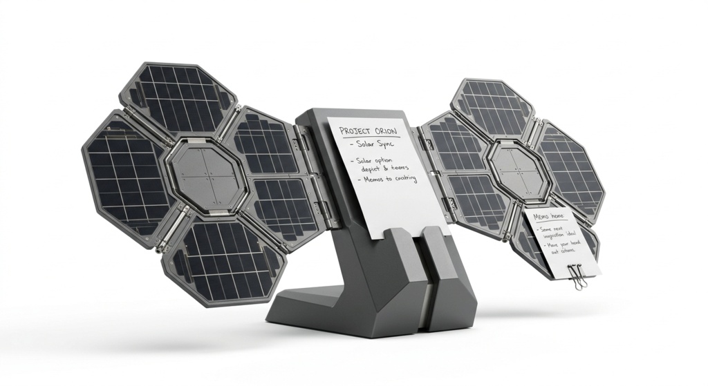 次世代ソーラーデスクステーション - Eco Orbit Desk Station