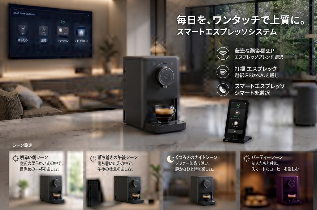 スマートエスプレッソマシン - Smart Espresso Machine