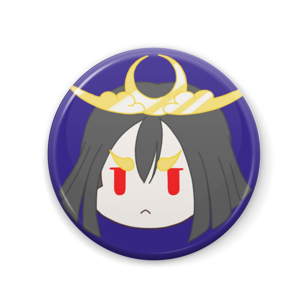 みかづきなつくよみ 缶バッジ