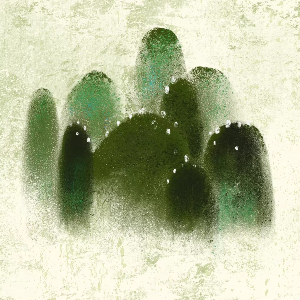 Procreateの岩絵ブラシ 40本