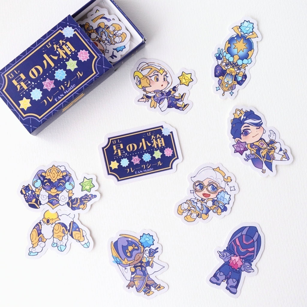 【1人2点まで】星の小箱 フレークシール【2 per person only】