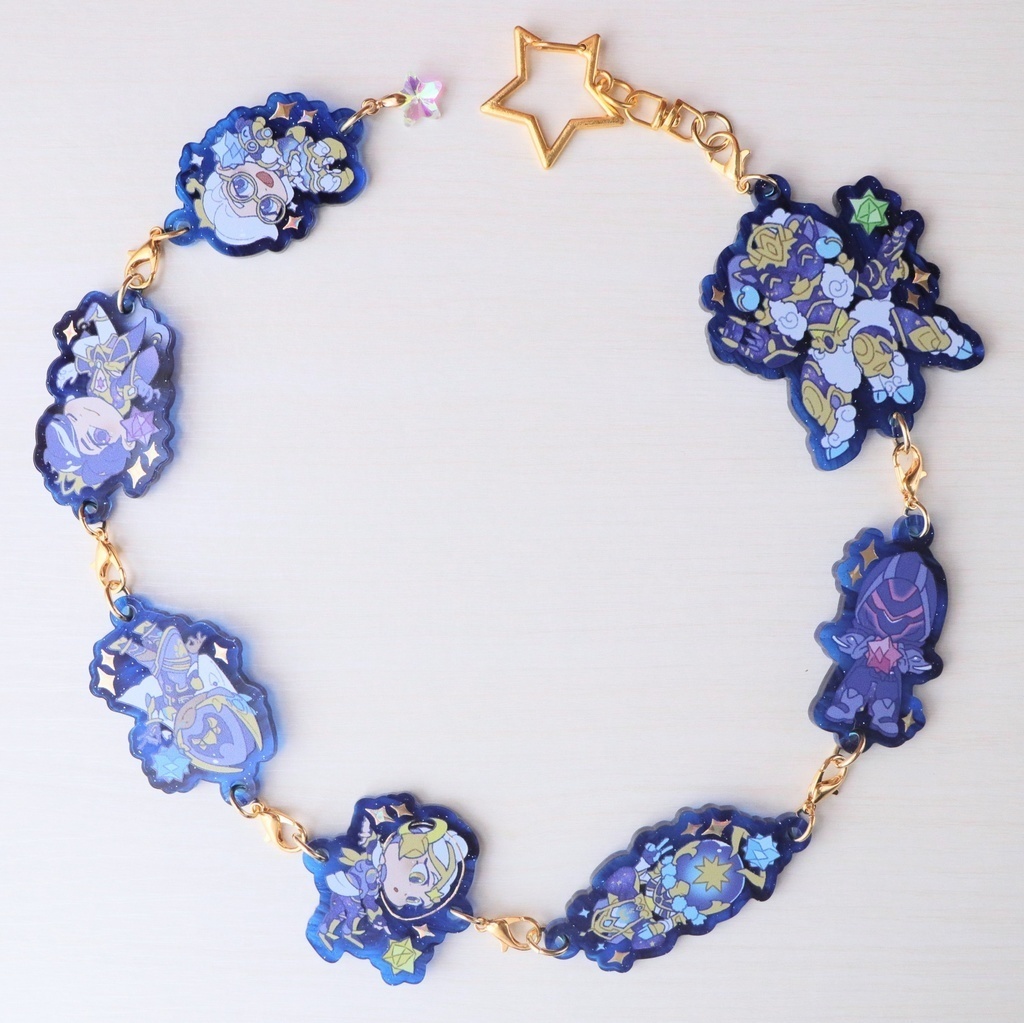 【1人1点まで】全種セット 繋がる星のキーホルダー【1 per person only】