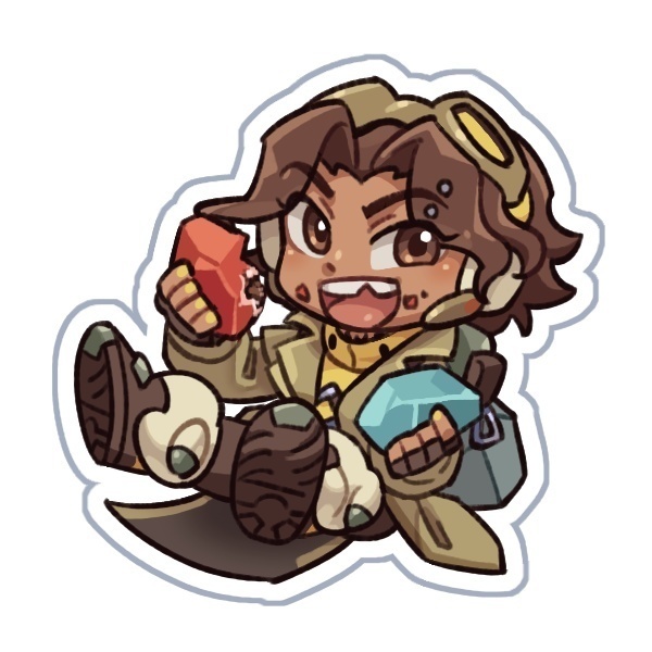 【一人3点まで】ベンチャー　ミニアクリルブロック【3 per person only】