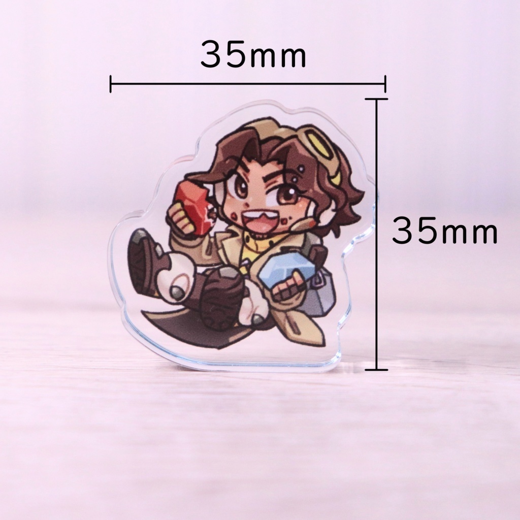 【一人3点まで】ベンチャー ミニアクリルブロック【3 per person only】