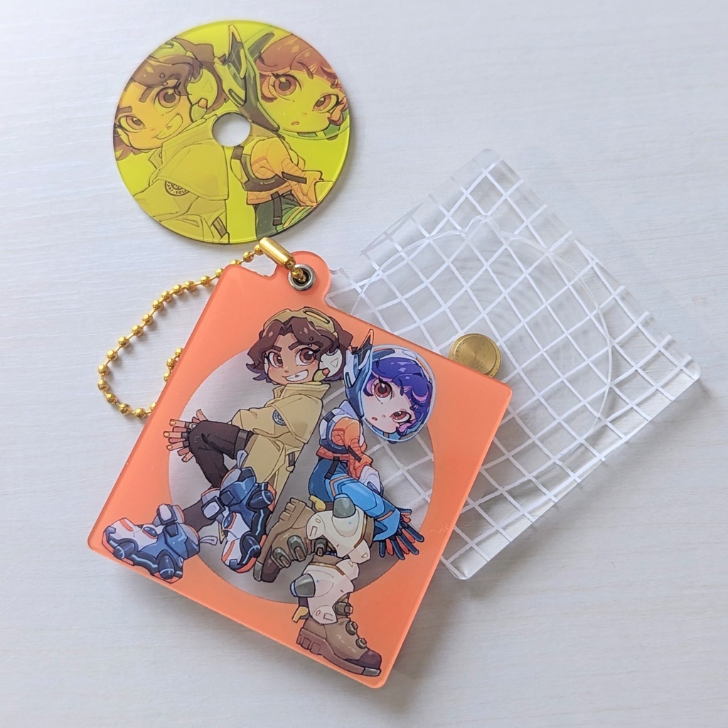 【1人1点まで】ベンチャー&ジュノのCDアクリルキーホルダー【1 per person only】