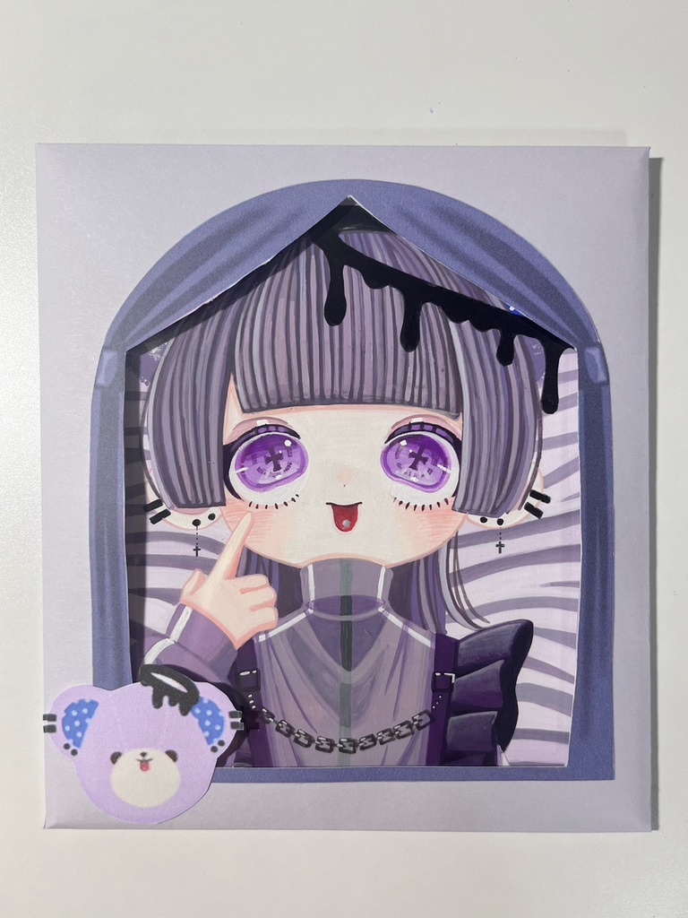 アナログ原画「Boo」ちゃん